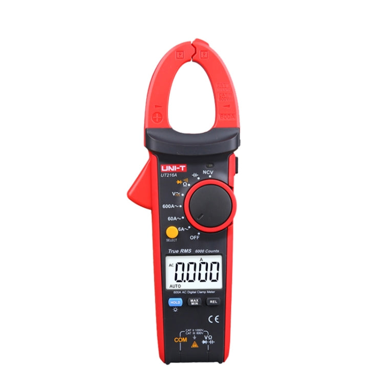 Rilevatore di tensione AC DC con pinza amperometrica digitale 600A, UT216C 600A, UT216A 600A, UT216B 600A Rilevatore di tensione AC DC con pinza amperometrica digitale 600A, UT216C 600A, UT216A 600A, UT216B 600A